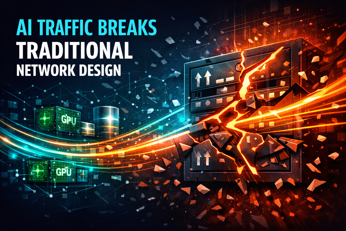 AI Traffic Breaks Traditional Network Design